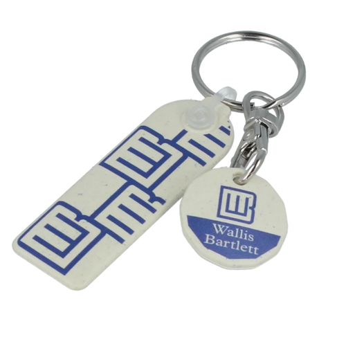 rHIPS.b Rectangle Trolley Mate Keyring